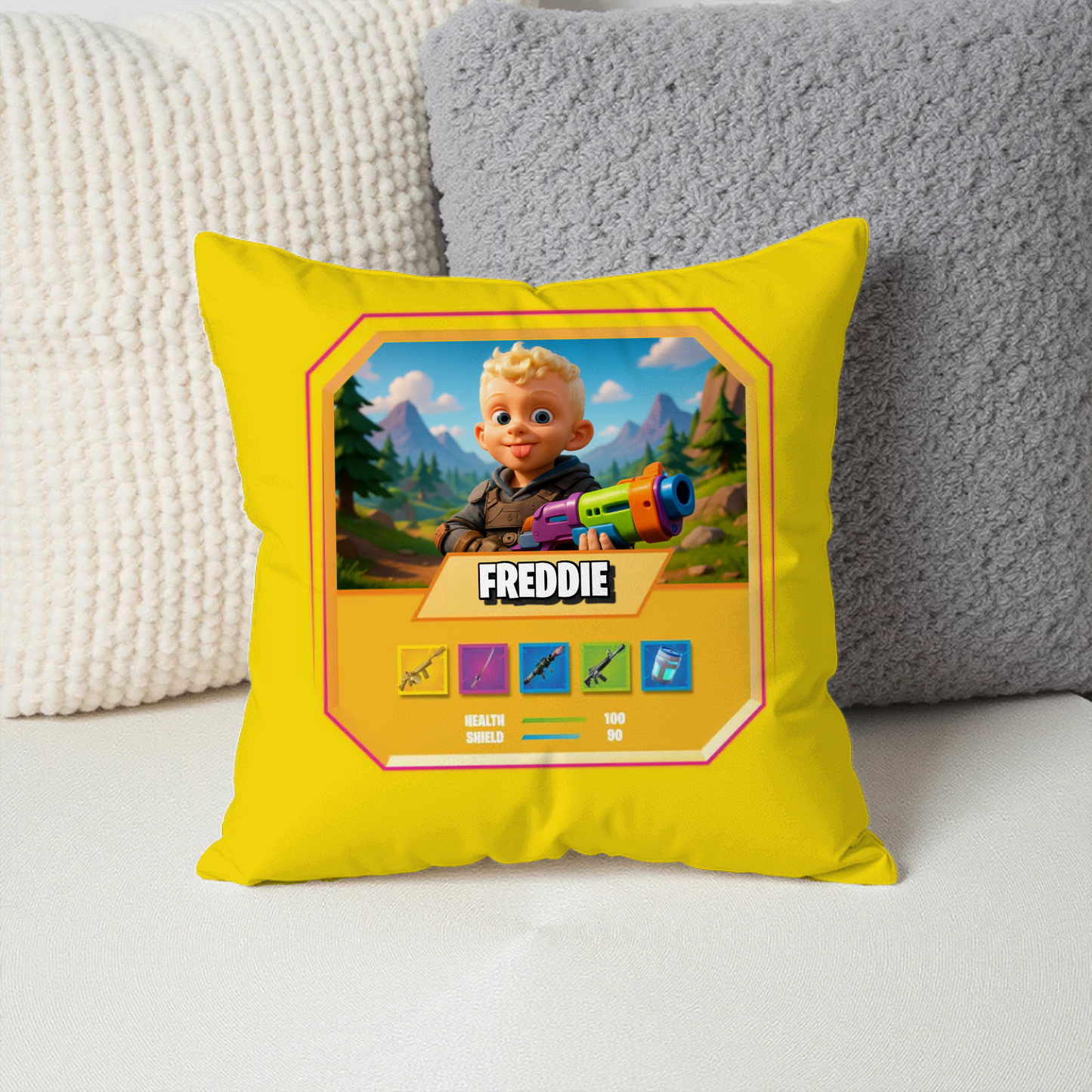 Battle Royale Cushion AI Yellow