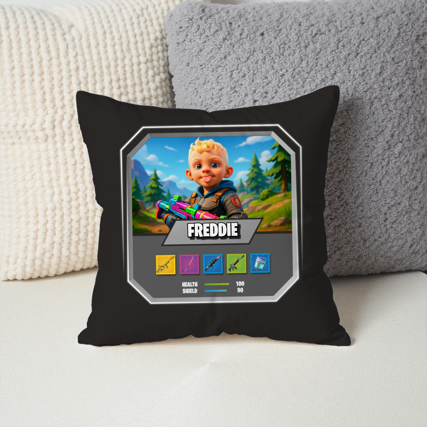 Battle Royale Cushion AI Black