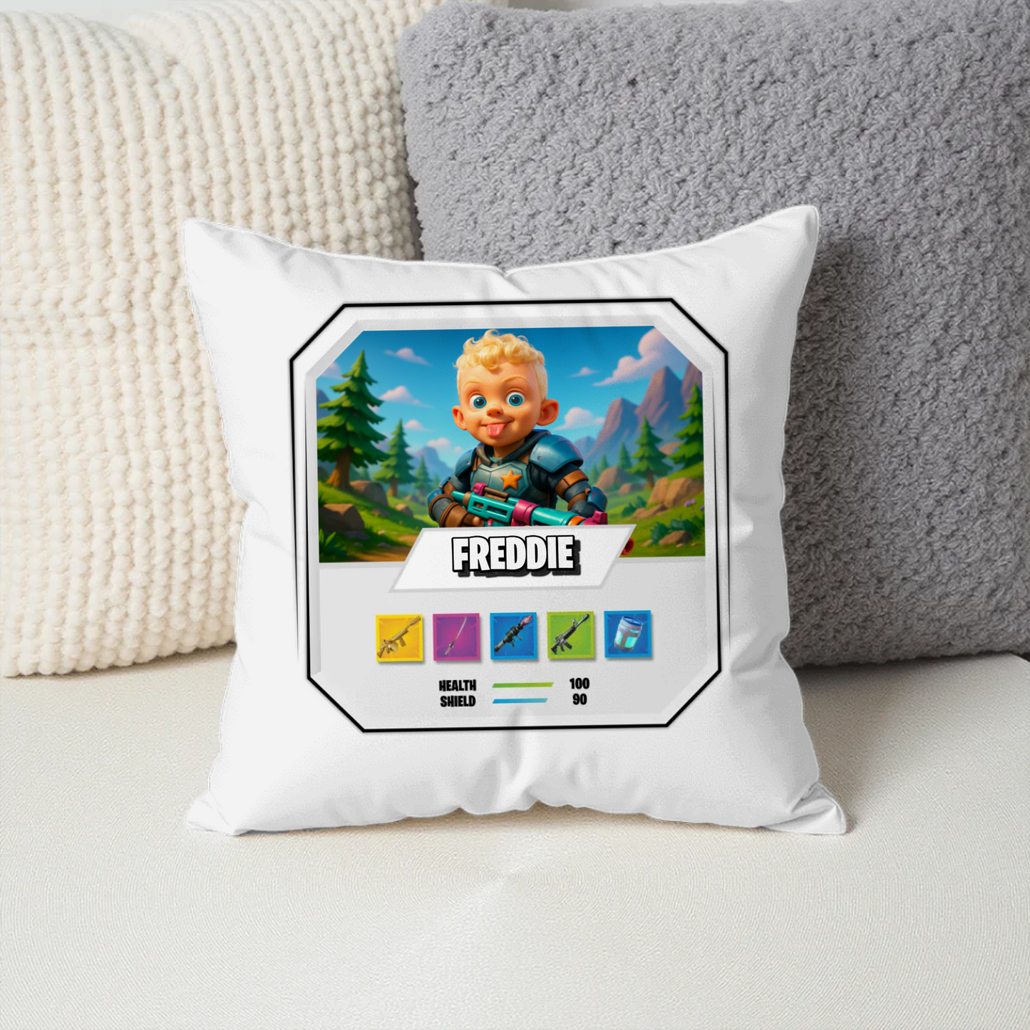 Battle Royale Cushion AI White