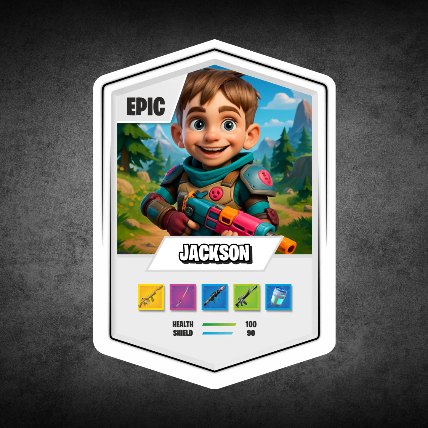 Battle Royale Card AI White