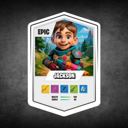 Battle Royale Card AI White