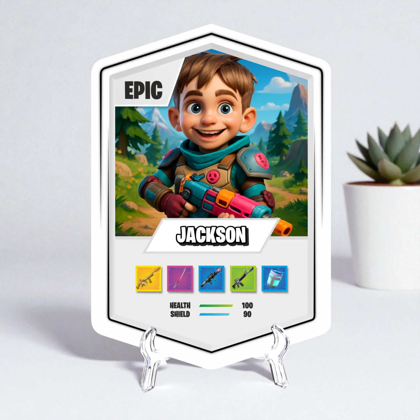 Battle Royale Card AI White