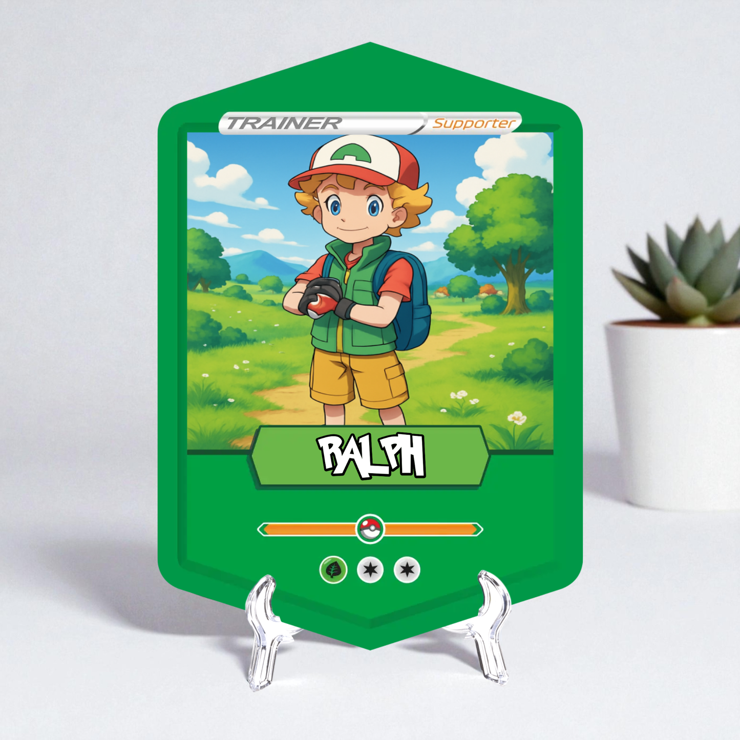 Catch 'Em All Card AI Grass