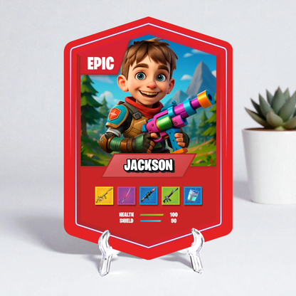 Battle Royale Card AI Red