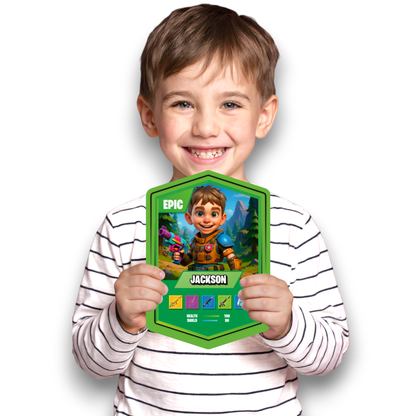 Battle Royale Card AI Green