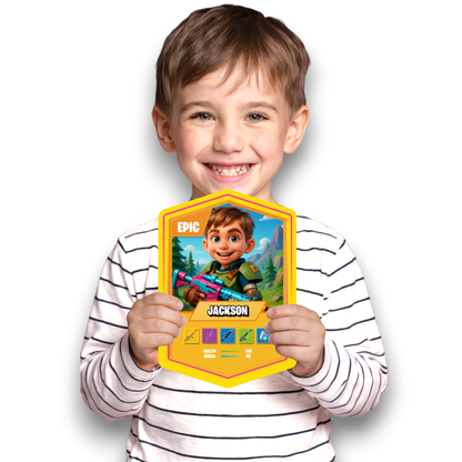 Battle Royale Card AI Yellow